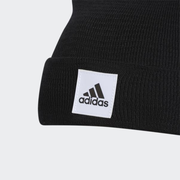 Bonnet Pli 1x1 Noir Adidas