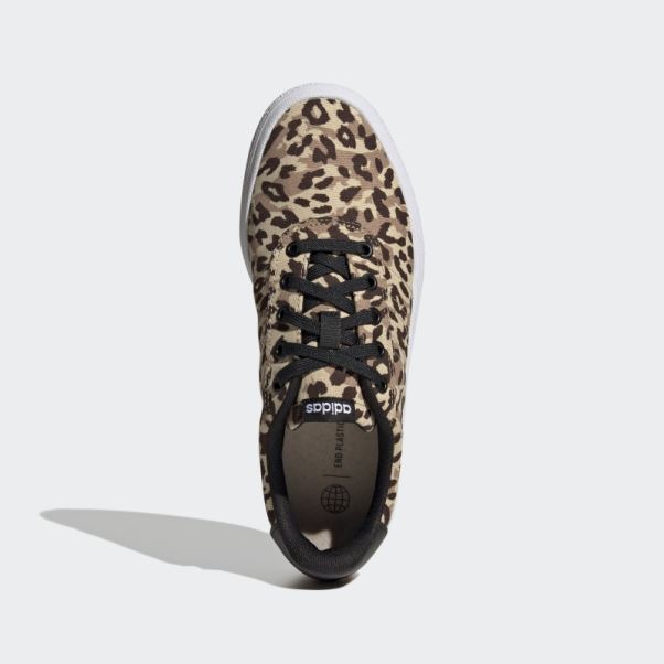 Beige Adidas Farm Rio X Vulc Raid3r Lifestyle Skateboarding Logo Branding Chaussures