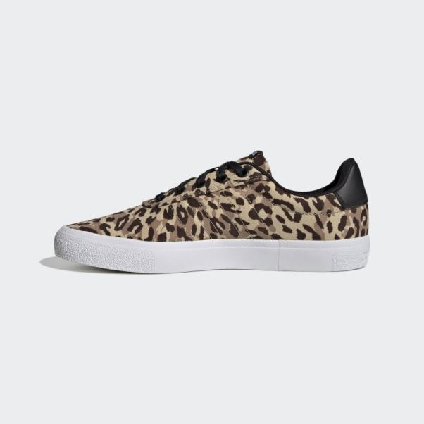 Beige Adidas Farm Rio X Vulc Raid3r Lifestyle Skateboarding Logo Branding Chaussures