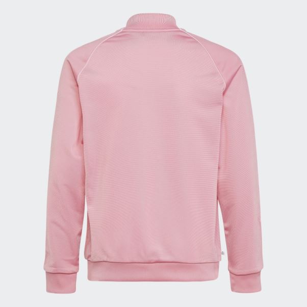 Veste De Survêtement Adidas Adicolor Sst Rose