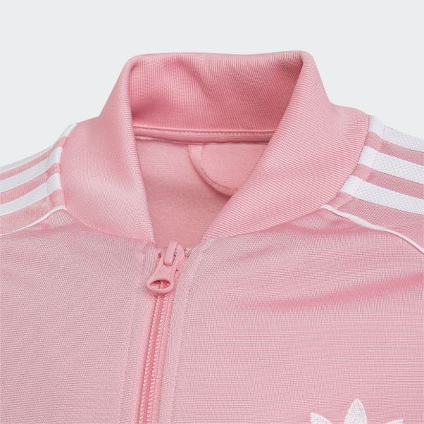 Veste De Survêtement Adidas Adicolor Sst Rose