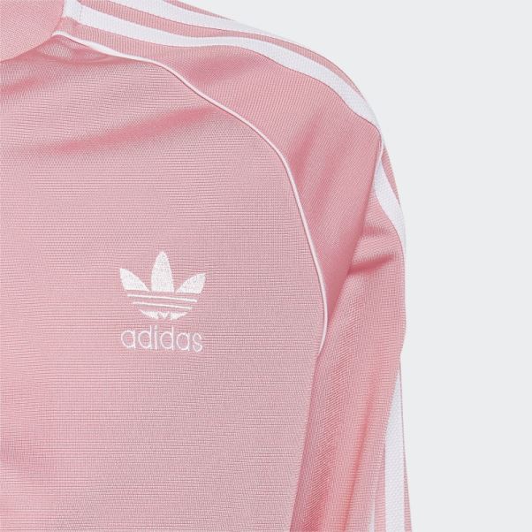 Veste De Survêtement Adidas Adicolor Sst Rose