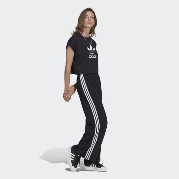 Adicolor Classics T-shirt Court Trèfle Adidas Noir