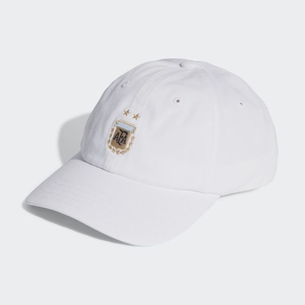 Casquette Papa Argentine Adidas Blanc