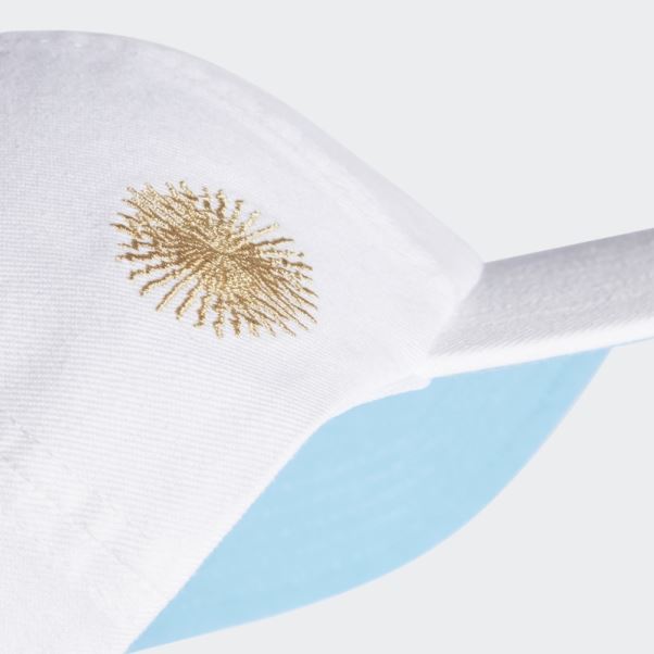 Casquette Papa Argentine Adidas Blanc