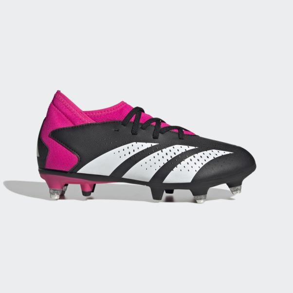 Adidas Predator Precision.3 Chaussures De Sol Souple Roses élégantes