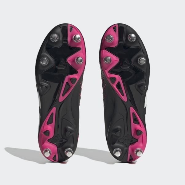 Adidas Predator Precision.3 Chaussures De Sol Souple Roses élégantes