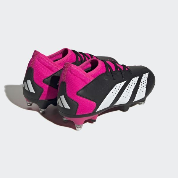 Adidas Predator Precision.3 Chaussures De Sol Souple Roses élégantes