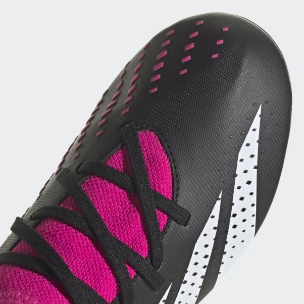 Adidas Predator Precision.3 Chaussures De Sol Souple Roses élégantes