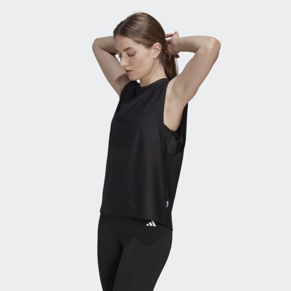 Made To Be Remade Running Débardeur Noir Adidas