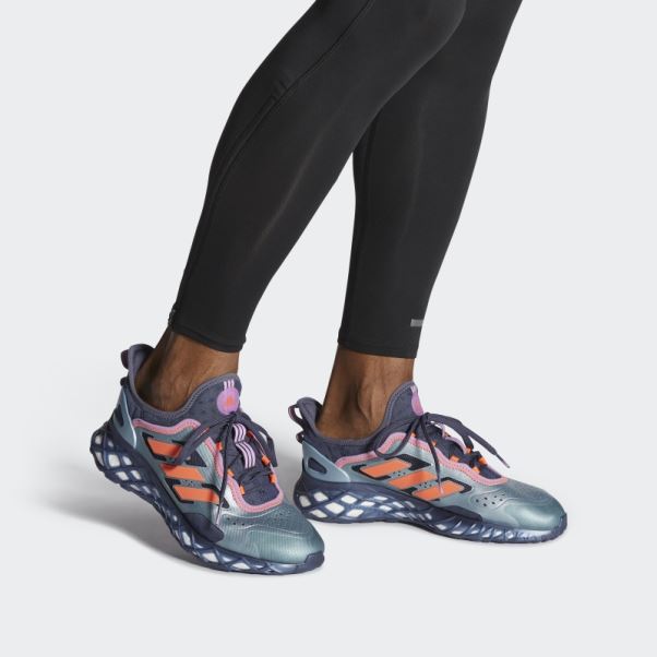 Web Boost Running Sportswear Lifestyle Chaussures Gris Avec Adidas