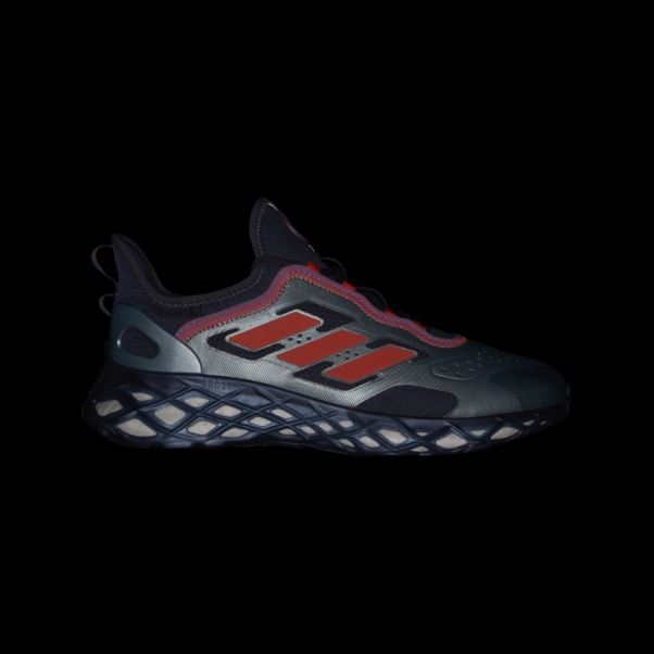 Web Boost Running Sportswear Lifestyle Chaussures Gris Avec Adidas