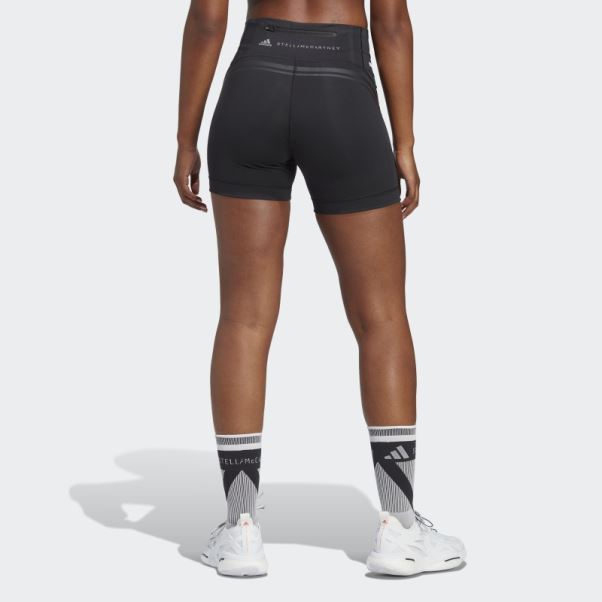 Adidas By Stella Mccartney Short De Course Truepace Noir