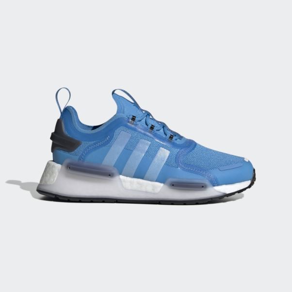 Adidas Nmd-v3 Chaussures Bleu Chaud