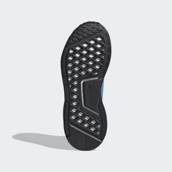 Adidas Nmd-v3 Chaussures Bleu Chaud