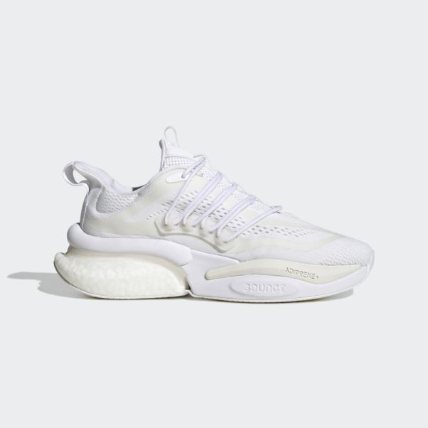Adidas Alphaboost V1 Chaussures Boost Durable Blanc