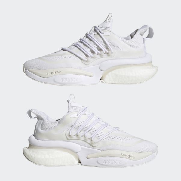 Adidas Alphaboost V1 Chaussures Boost Durable Blanc