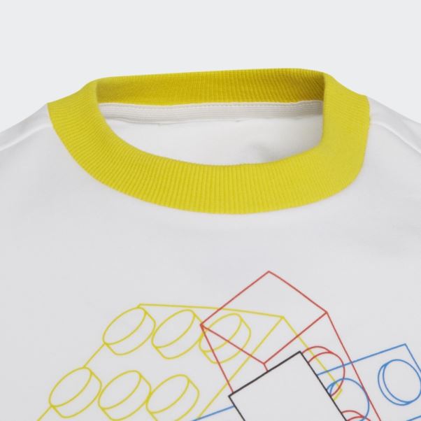 T-shirt Adidas X Classic Lego Blanc