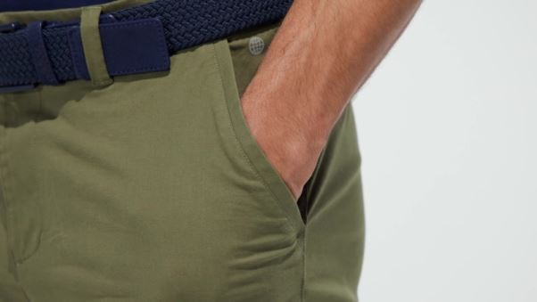 Short De Golf Adidas Olive Go-to 9 Pouces