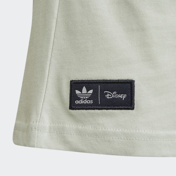 T-shirt Vert Disney Mickey Et Ses Amis Adidas