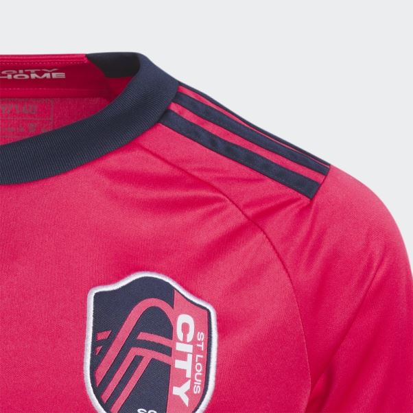 St. Maillot Domicile Louis City Sc 23/24 Adidas Rose