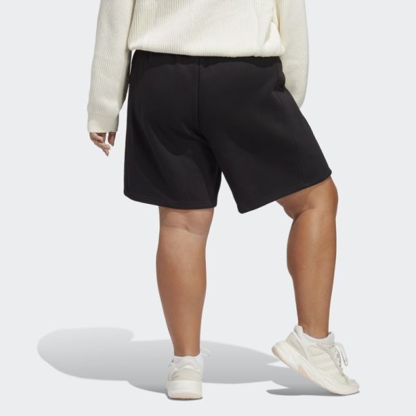 Short En Polaire Adidas All Szn Noir (taille Plus)