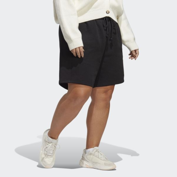 Short En Polaire Adidas All Szn Noir (taille Plus)