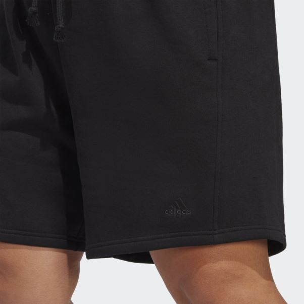 Short En Polaire Adidas All Szn Noir (taille Plus)