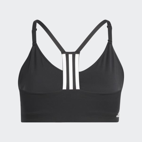 Soutien-gorge Léger D'entraînement Aeroimpact (grande Taille) Noir Adidas