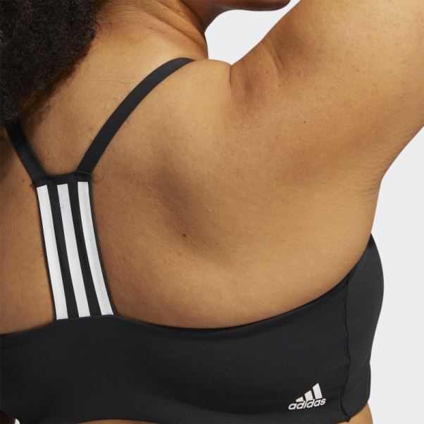 Soutien-gorge Léger D'entraînement Aeroimpact (grande Taille) Noir Adidas