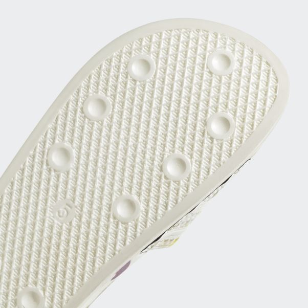 Adidas Adilette Thebe Magugu Slides Blanc
