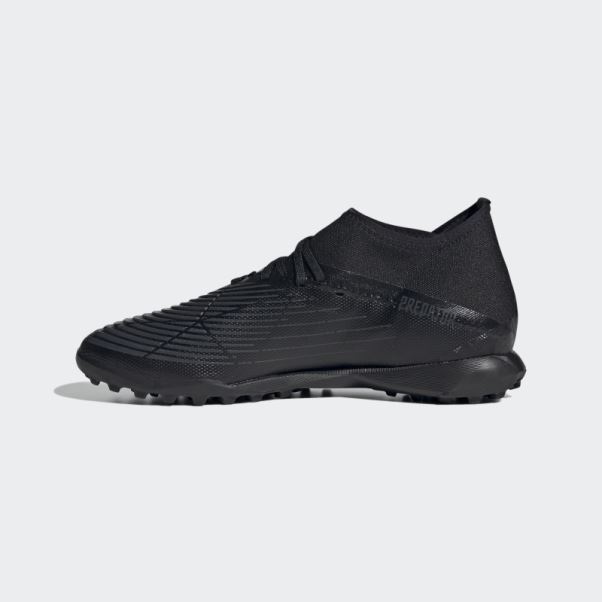 Adidas Prédateur Edge.3 Turf Chaussures De Football Noir