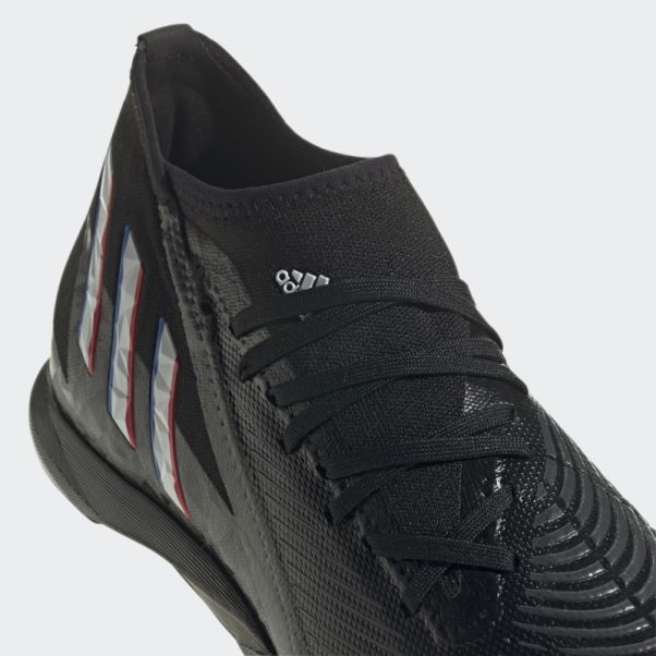 Adidas Prédateur Edge.3 Turf Chaussures De Football Noir