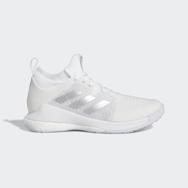Chaussure Adidas Crazyflight Mid Blanche