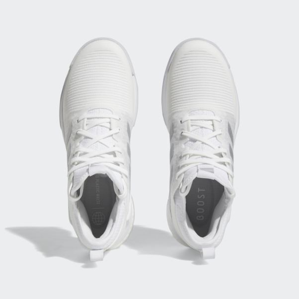 Chaussure Adidas Crazyflight Mid Blanche