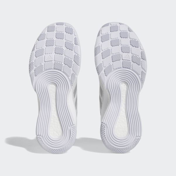 Chaussure Adidas Crazyflight Mid Blanche