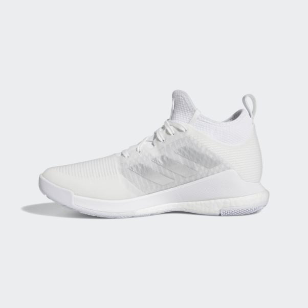 Chaussure Adidas Crazyflight Mid Blanche