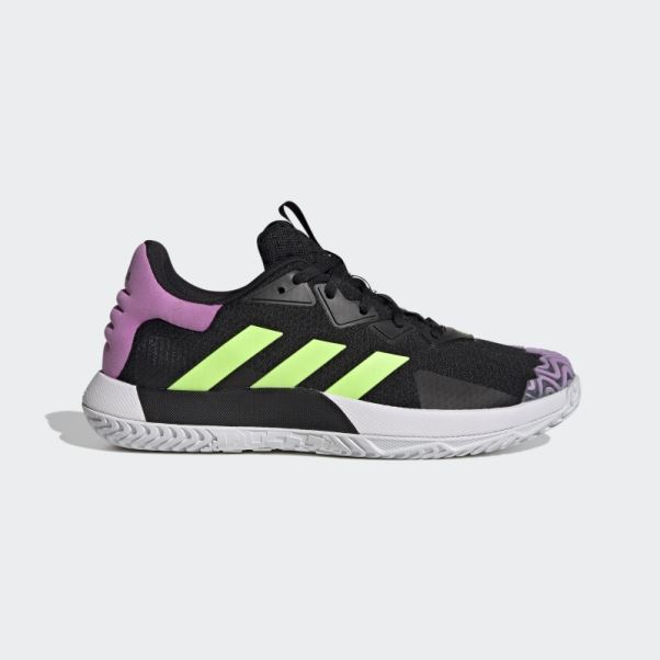 Chaussure De Tennis Solematch Control Adidas Noir