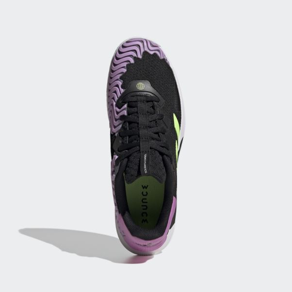 Chaussure De Tennis Solematch Control Adidas Noir