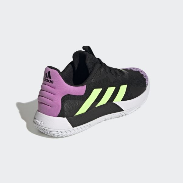 Chaussure De Tennis Solematch Control Adidas Noir