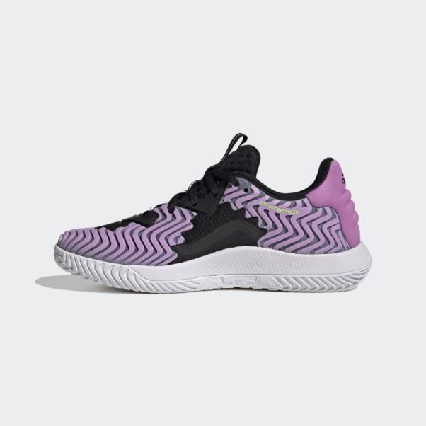 Chaussure De Tennis Solematch Control Adidas Noir