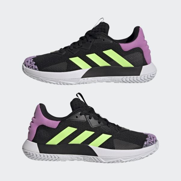 Chaussure De Tennis Solematch Control Adidas Noir