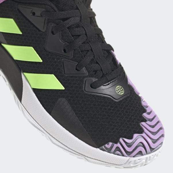 Chaussure De Tennis Solematch Control Adidas Noir