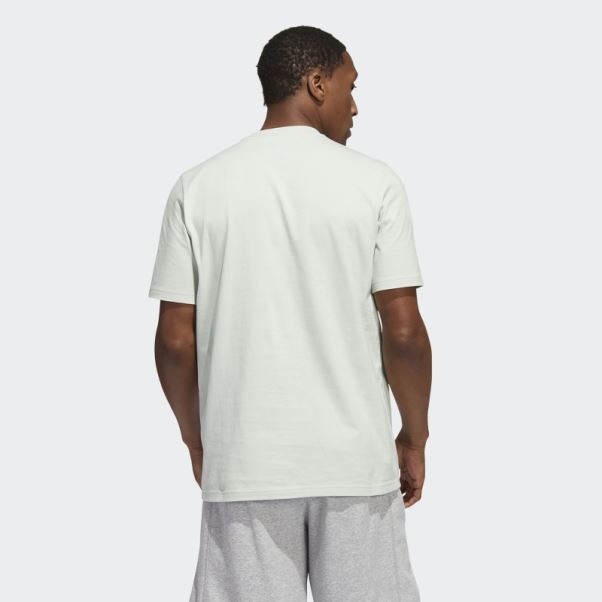 T-shirt à Poche Graphique Adidas Dynamic Sport Vert