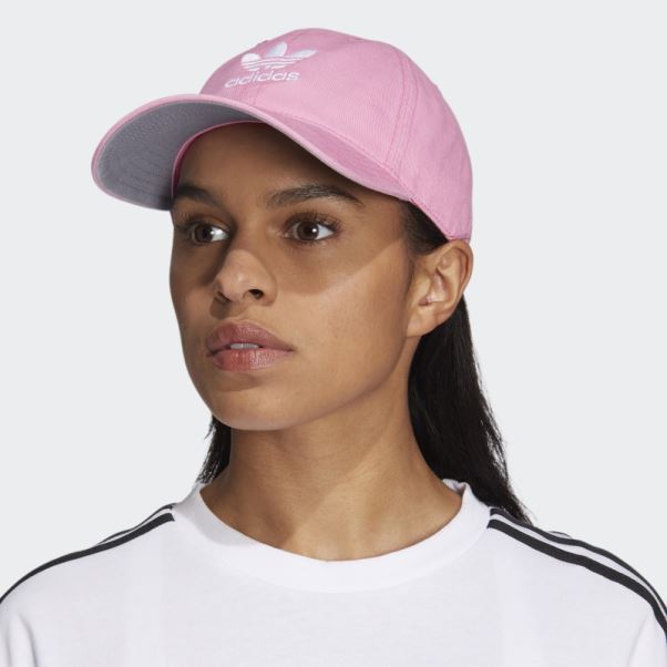 Casquette Décontractée à Bretelles Adidas Rose