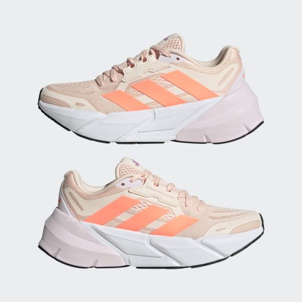 Adistar Chaussures De Course Orange Adidas