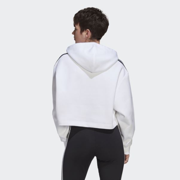 Adidas Adicolor Classics Sweat à Capuche Blanc
