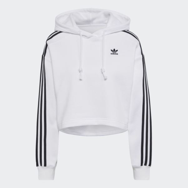 Adidas Adicolor Classics Sweat à Capuche Blanc