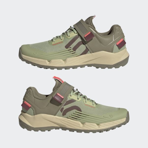 Adidas Five Ten Trailcross Clip-in Chaussures De Vélo De Montagne Lime Chaude