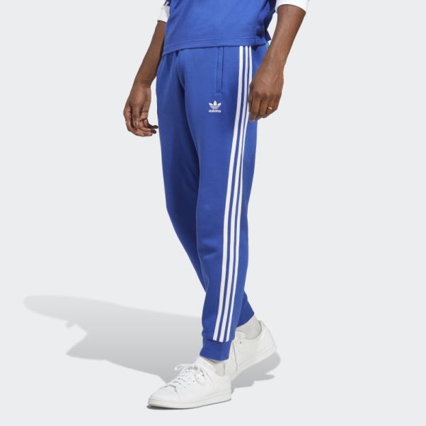 Pantalon De Jogging Adicolor Classics 3 Bandes Bleu Adidas